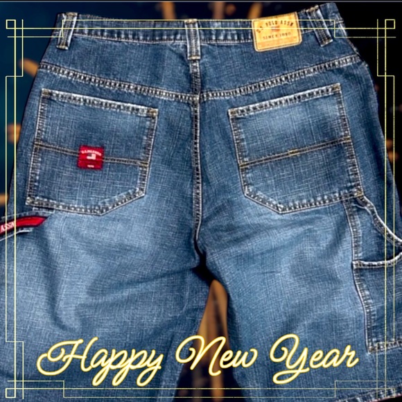 Vintage Y2k U.S. Polo Assn Jean Shorts size 36 - Picture 5 of 5